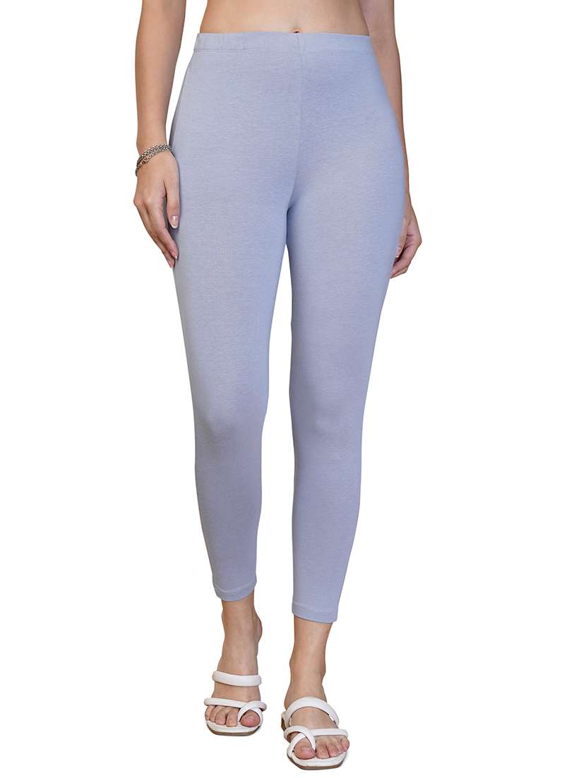 women solid ankle length leggings - 21551025 - Zoom Image - 0