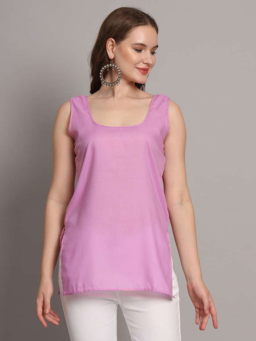 purple cotton camisole