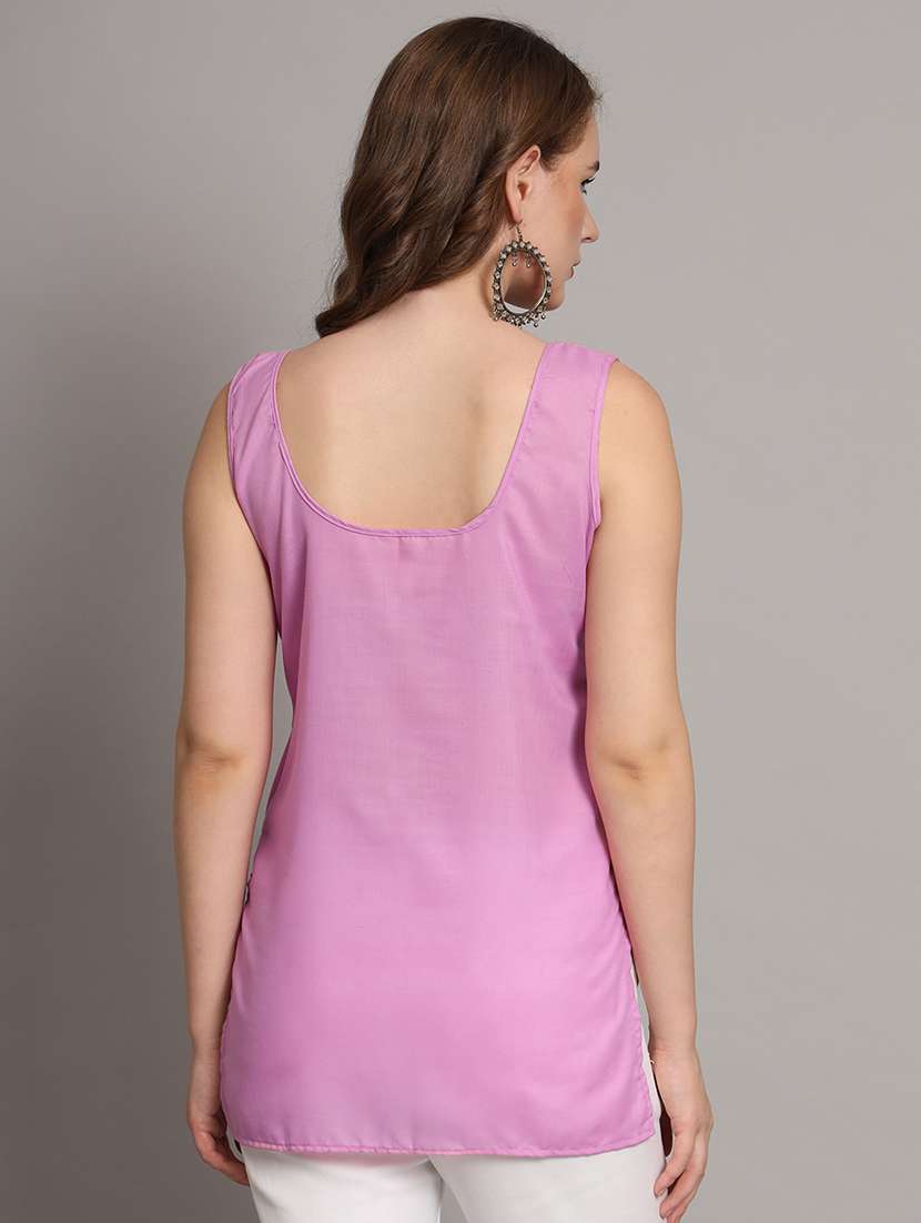 purple cotton camisole - 21551081 -  Standard Image - 3