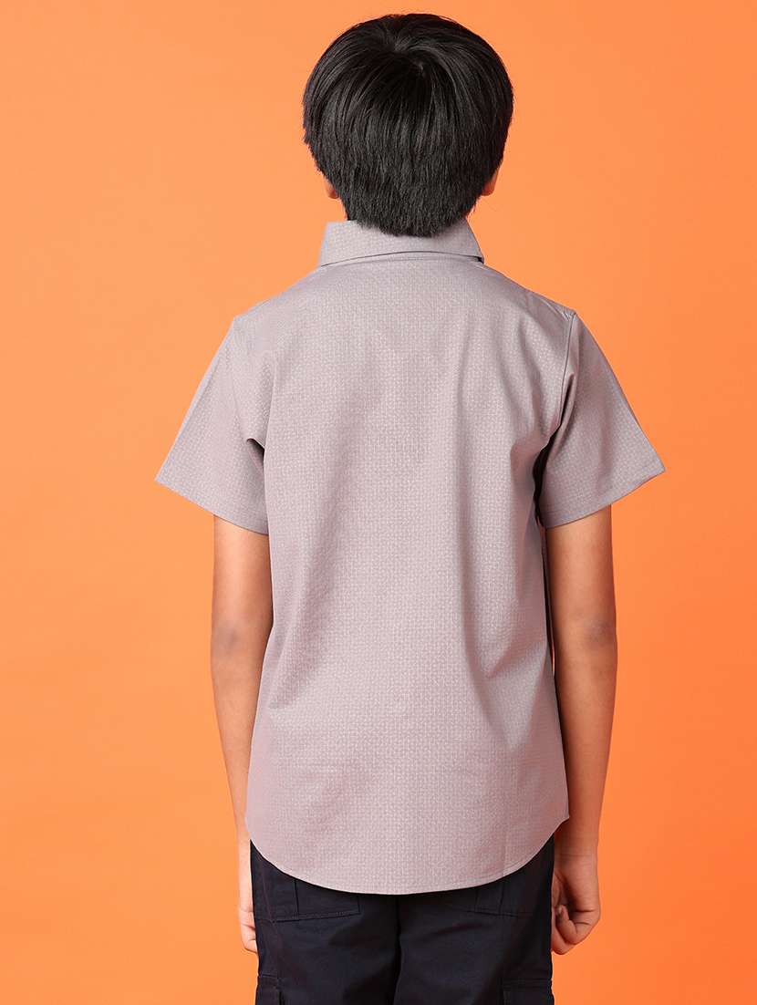 boys short sleeves printed shirt - 21551573 -  Standard Image - 3
