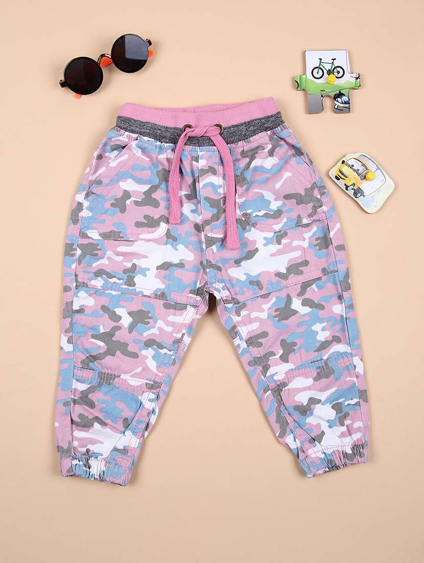boys camouflage full length jogger