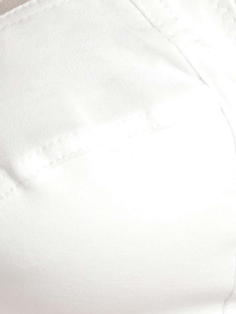 white cotton regular bra - 21552059 -  Standard Image - 3