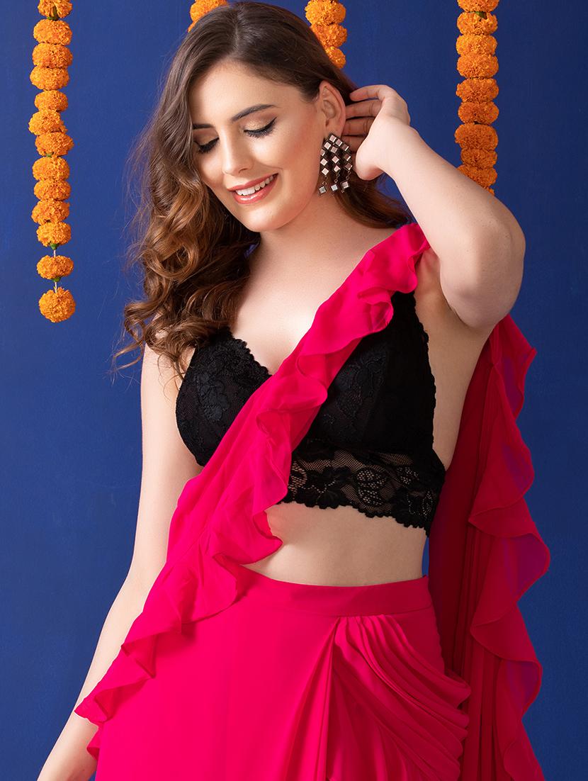 women black lace bralette - 21552114 -  Zoom Image - 0
