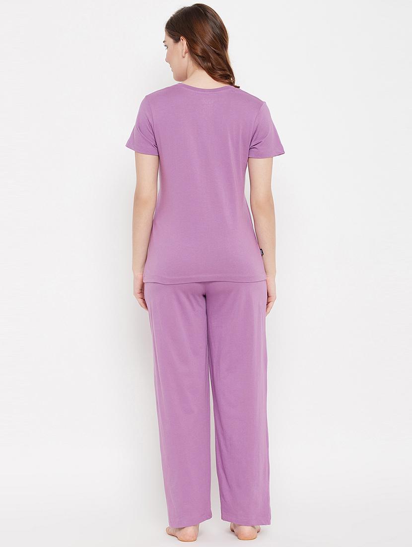 women printed pyjama nightwear set - 21552213 - Standard Image - 3