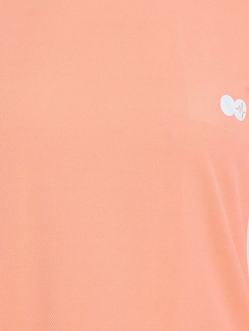 women solid short sleeve t-shirt - 21552256 - Standard Image - 5