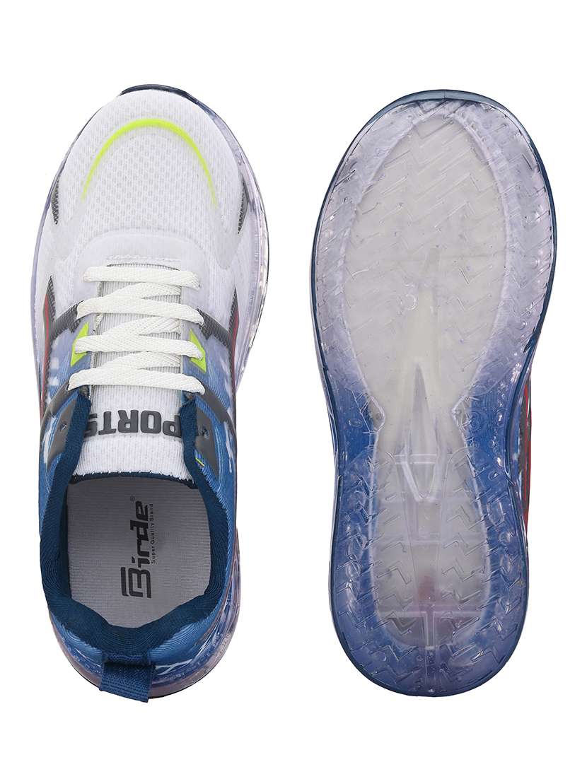 boys blue lace up sports shoe - 21552301 -  Standard Image - 5