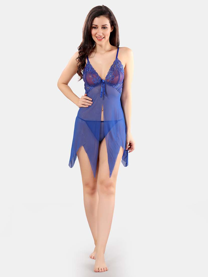 women self design babydoll