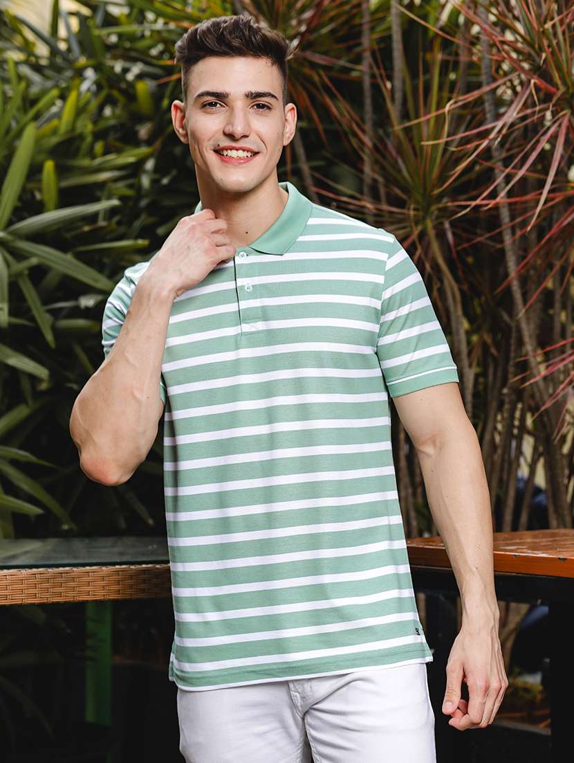 men striped polo t-shirt - 21552886 - Zoom Image - 0