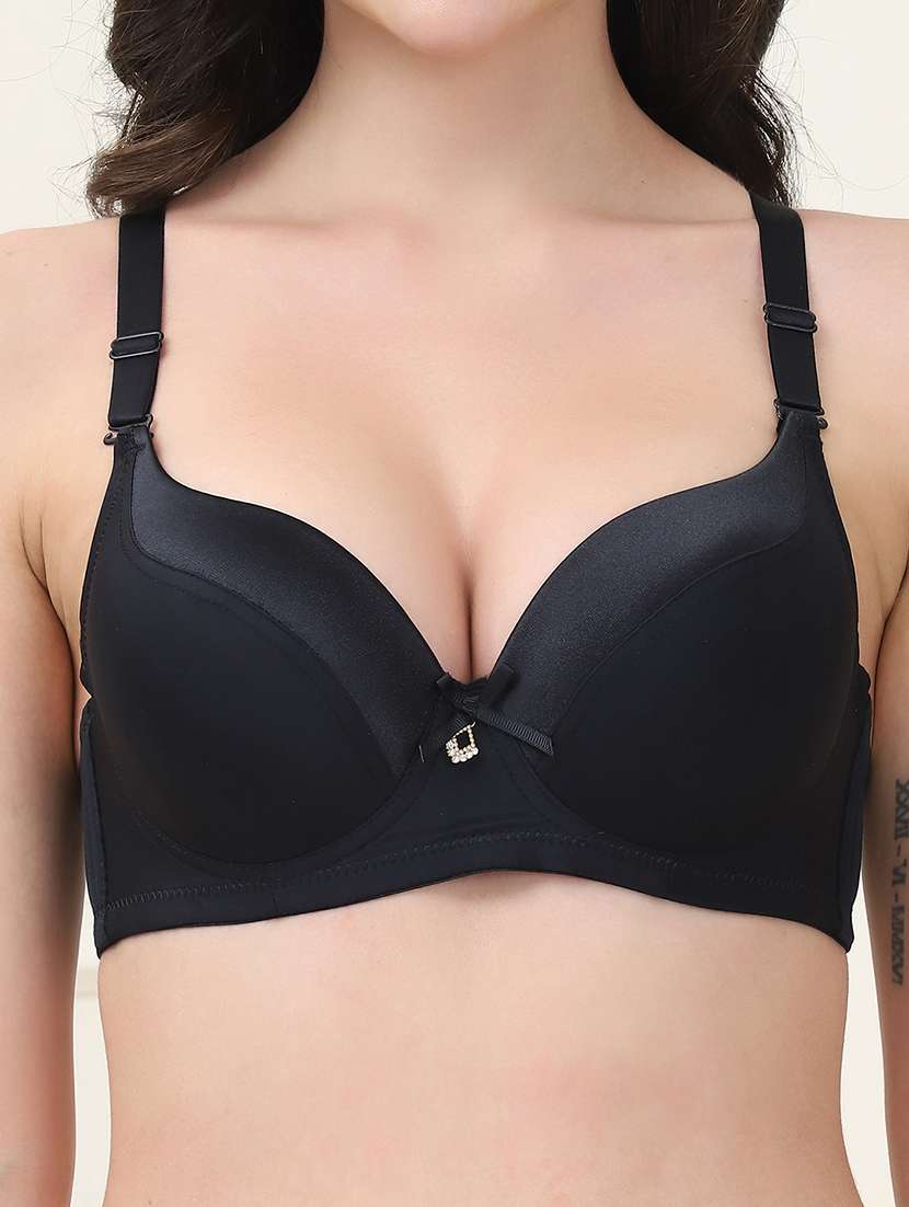 women solid t-shirt bra - 21552972 - Standard Image - 5