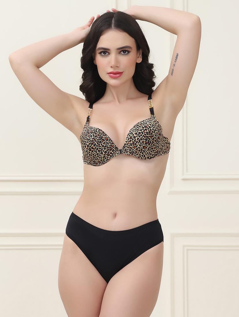 women printed bra & panty set - 21553017 -  Zoom Image - 0