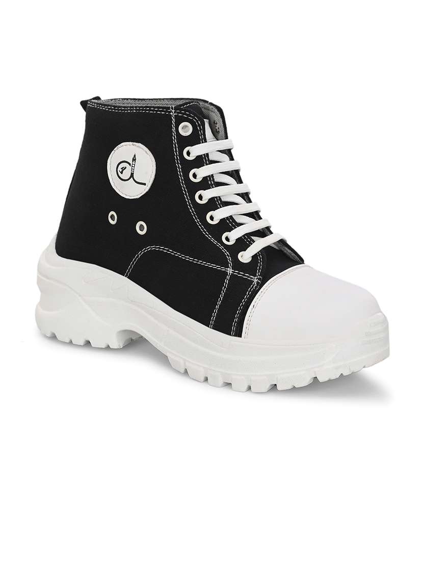 women solid lace-up sneaker - 21553030 -  Zoom Image - 0