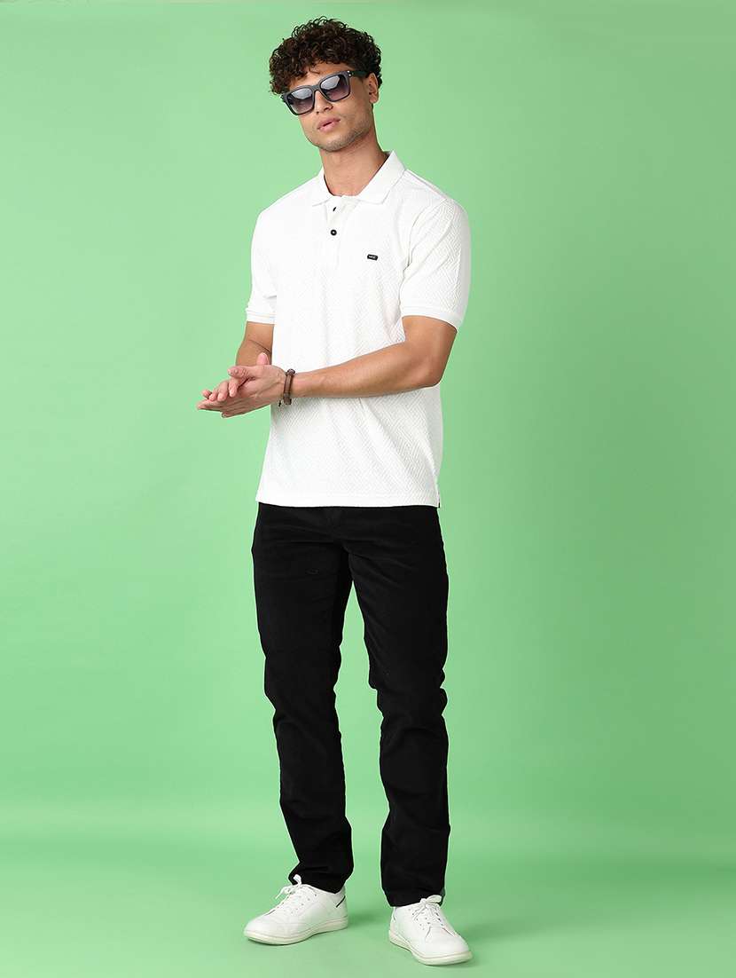 men short sleeves plain polo t-shirt - 21553301 -  Standard Image - 3