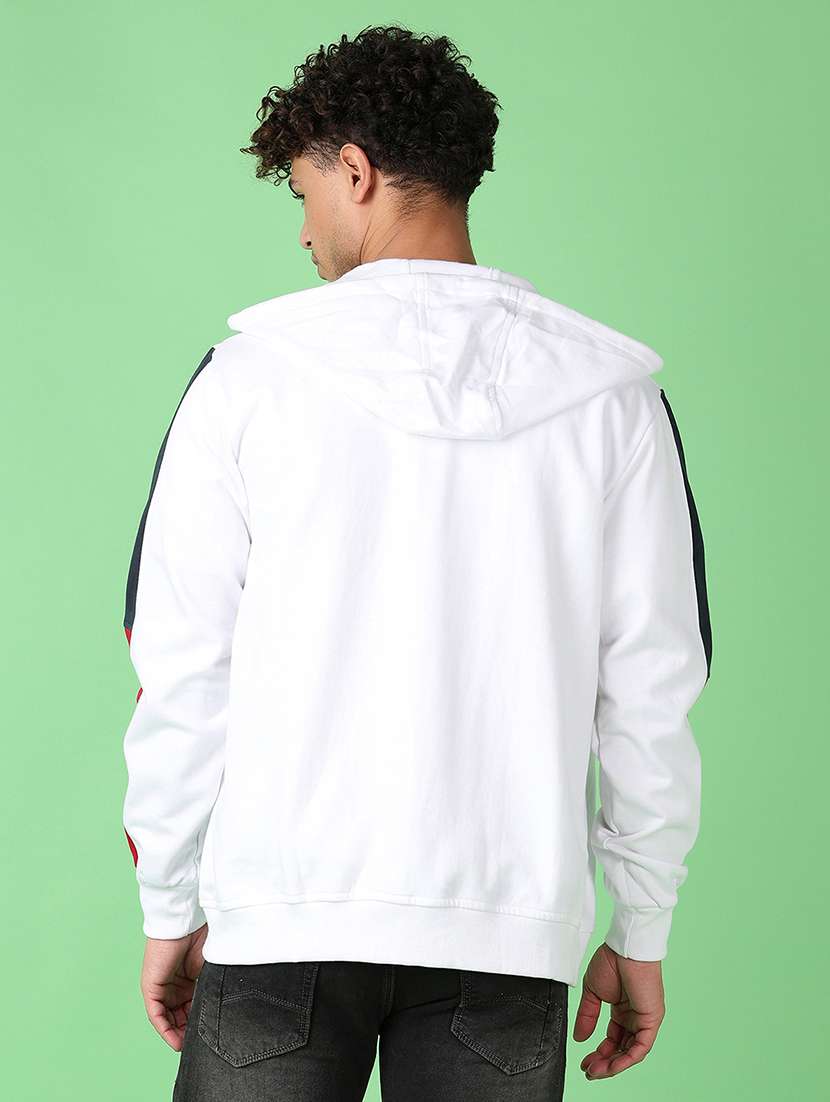 men long sleeves placement print sweatshirt - 21553318 -  Standard Image - 3