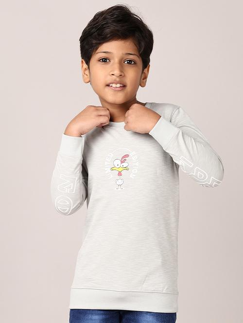 boys graphic print long sleeve t-shirt - 21553411 -  Standard Image - 0