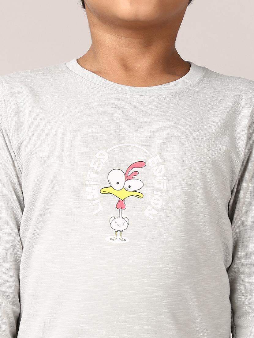 boys graphic print long sleeve t-shirt - 21553411 - Standard Image - 5