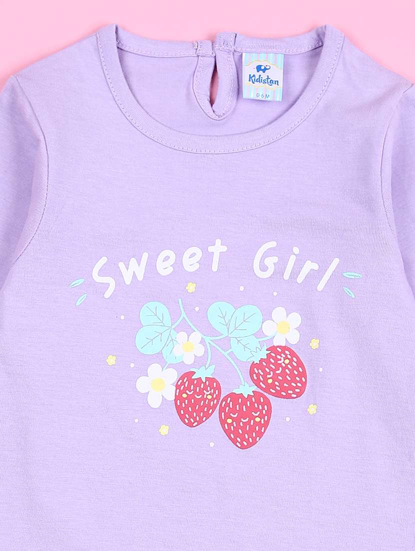 girls printed casual wear full length set - 21553507 - Standard Image - 3