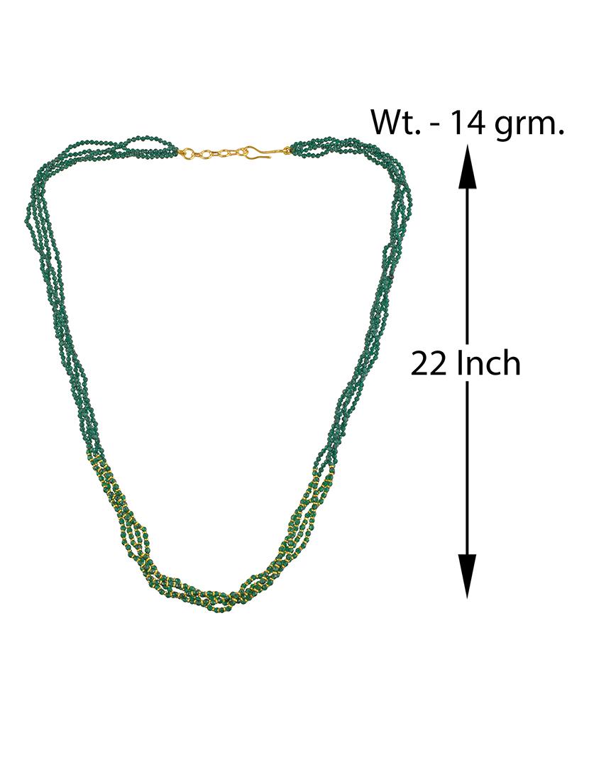 green crystal statement necklace - 21553702 - Standard Image - 3