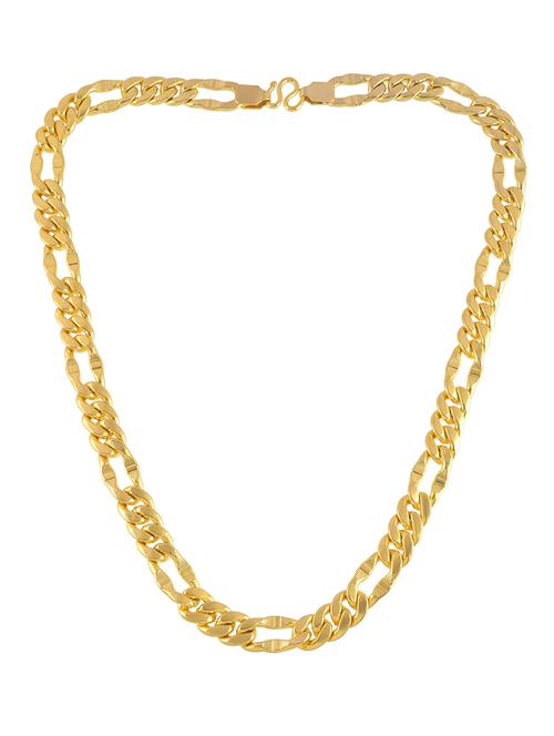 gold brass chain necklace - 21553705 - Standard Image - 0