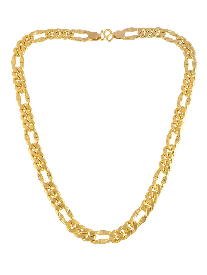 gold brass chain necklace - 21553705 - Zoom Image - 0