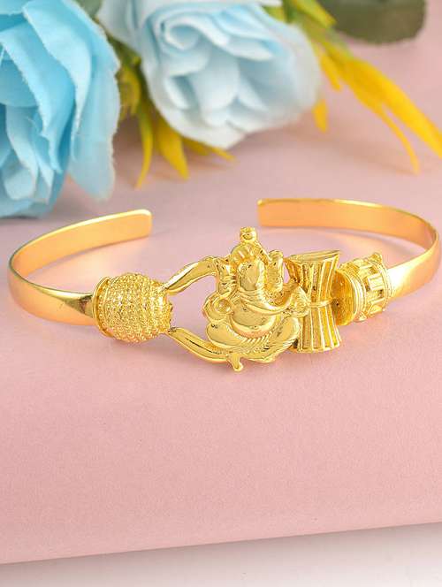 gold brass bangle bracelet - 21553769 -  Standard Image - 0