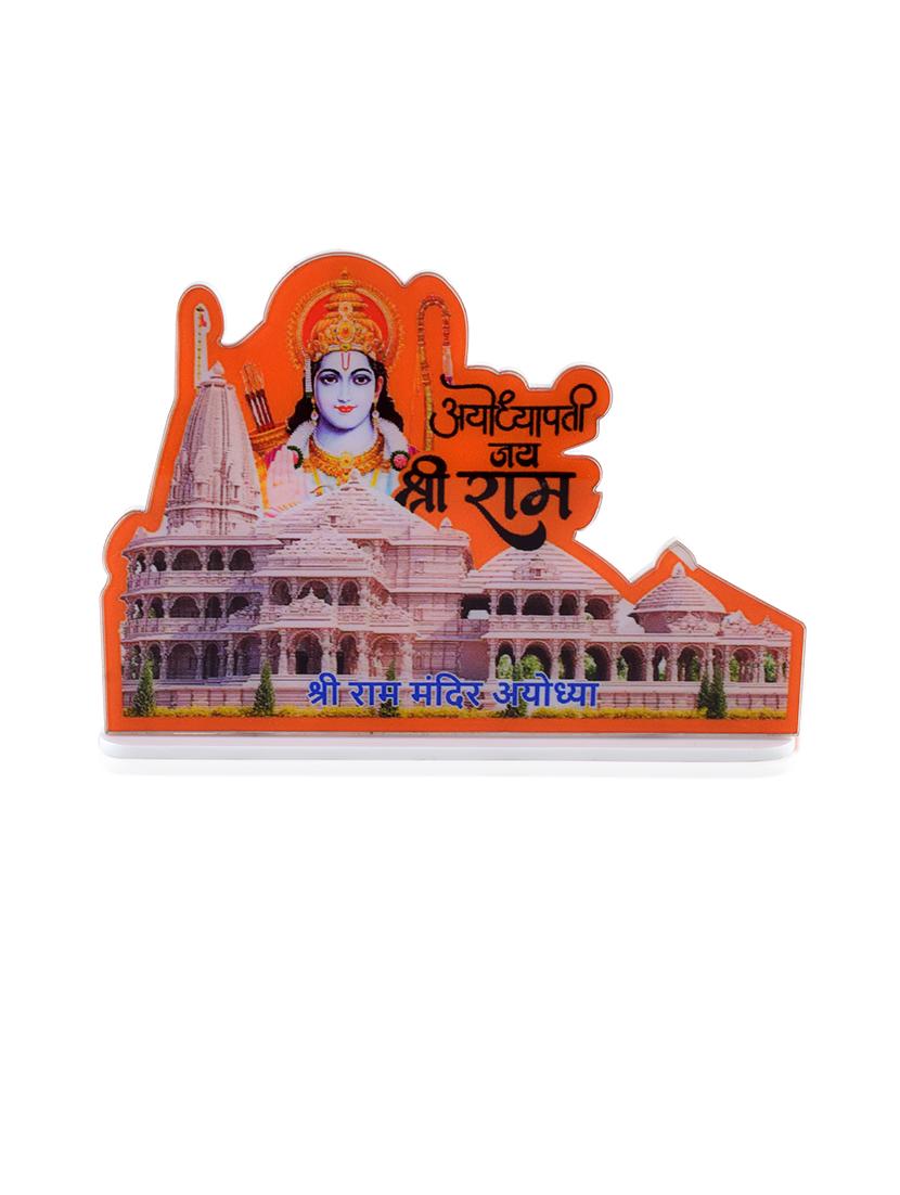 acrylic sheet ram mandir stand home décor car accessory - 21553796 - Zoom Image - 0