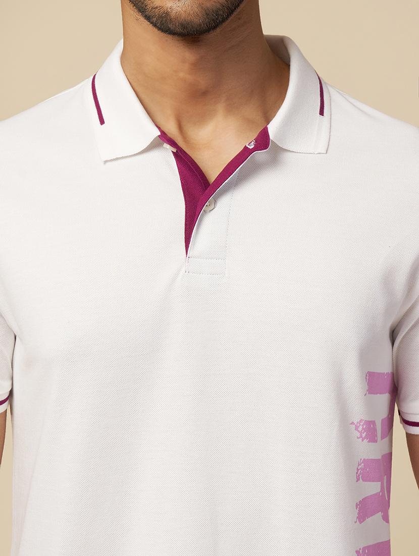men typographic polo neck t-shirt - 21553850 - Standard Image - 3