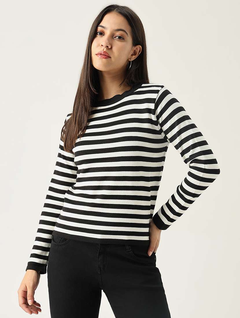 women long sleeve self-designed regular top