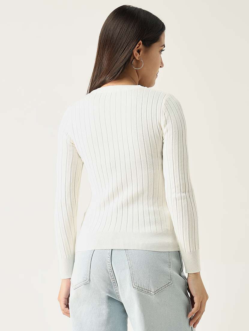 women long sleeve self-designed regular top - 21554035 -  Standard Image - 3