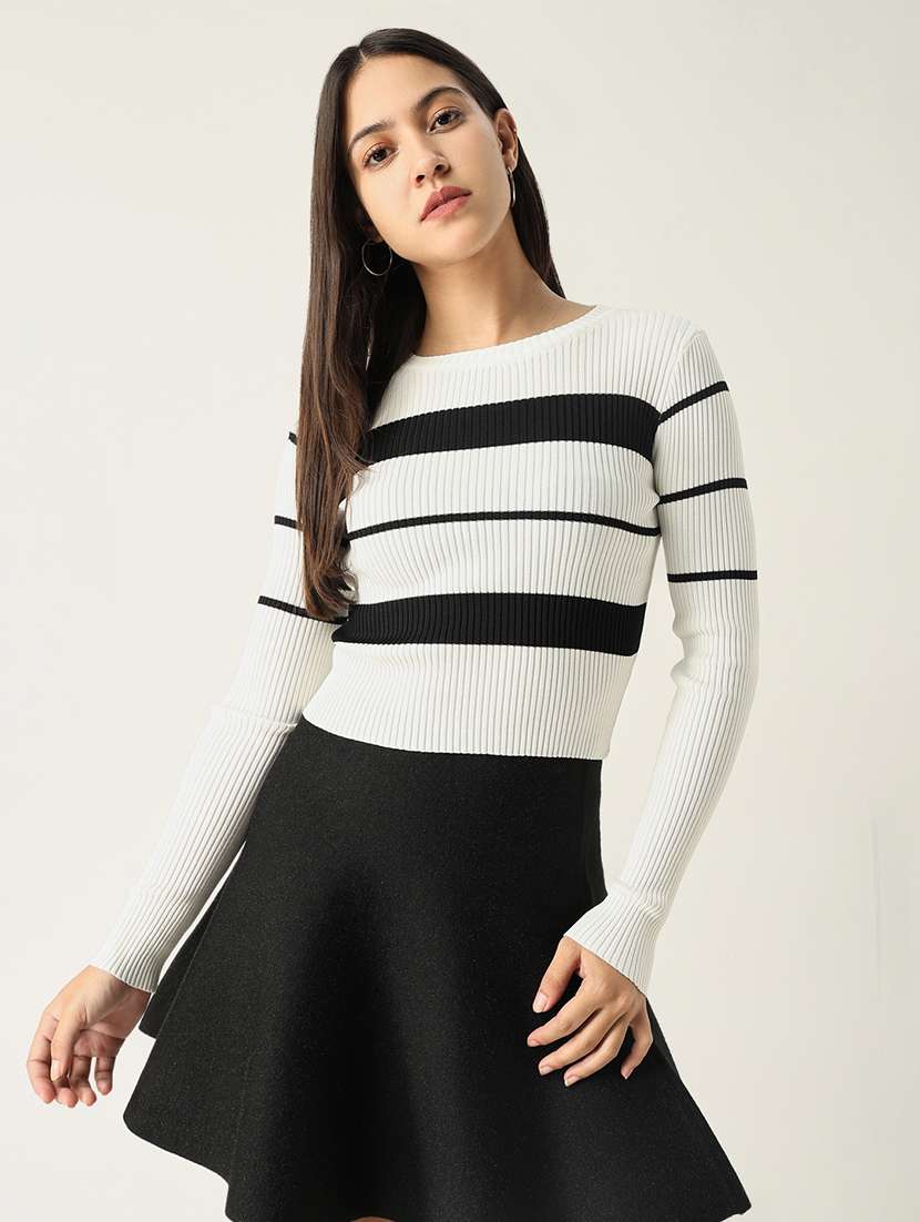 women long sleeve self-designed regular top - 21554038 - Zoom Image - 0