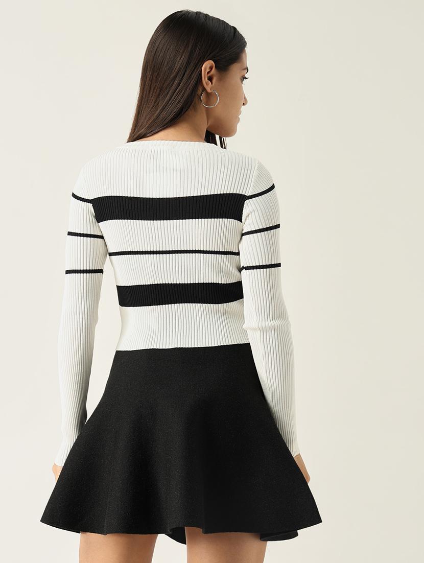 women long sleeve self-designed regular top - 21554038 - Standard Image - 3