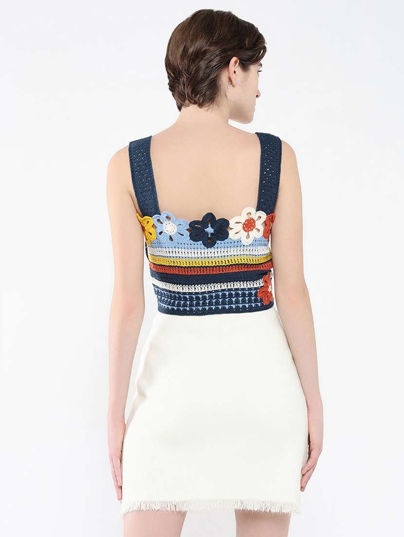 women self-designed crop top - 21554064 -  Standard Image - 3