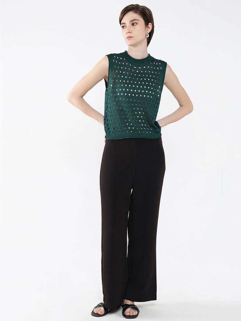 women green self-designed regular top - 21554070 -  Standard Image - 5