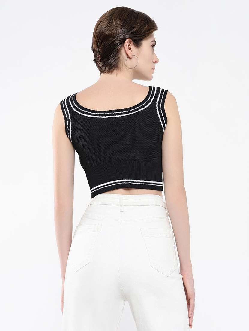 women self-designed crop top - 21554076 -  Standard Image - 3