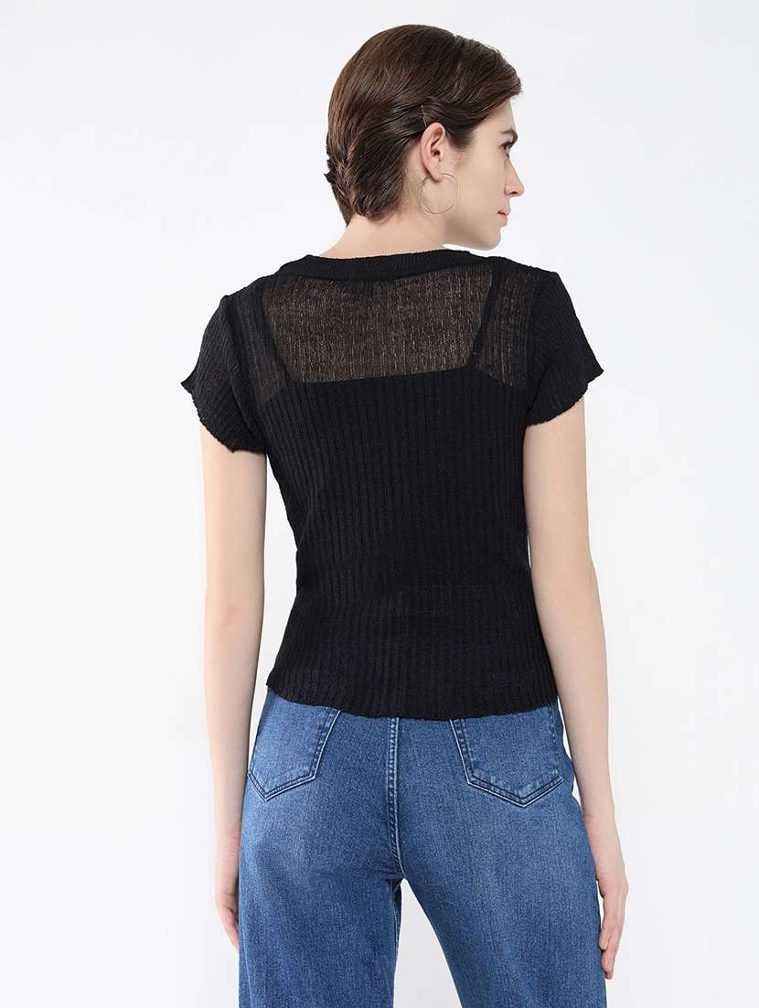 women self-designed regular top - 21554091 -  Standard Image - 3