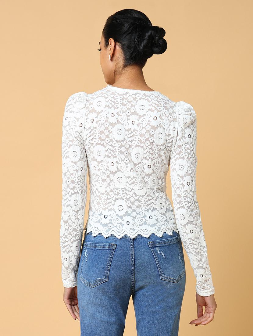 women white self-designed regular top - 21554104 - Standard Image - 3