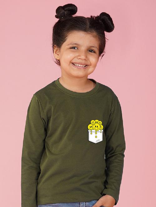 green wool plain tee - 21554334 -  Standard Image - 0