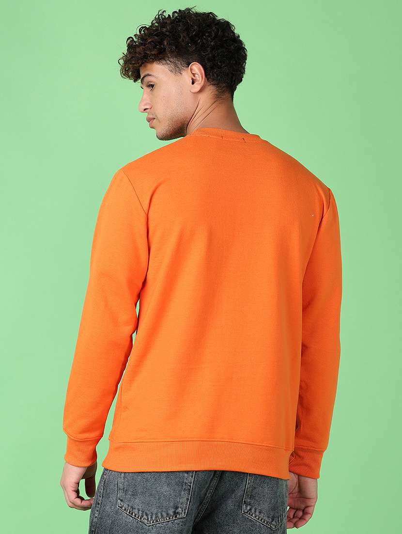men long sleeves color block sweatshirt - 21554749 -  Standard Image - 3