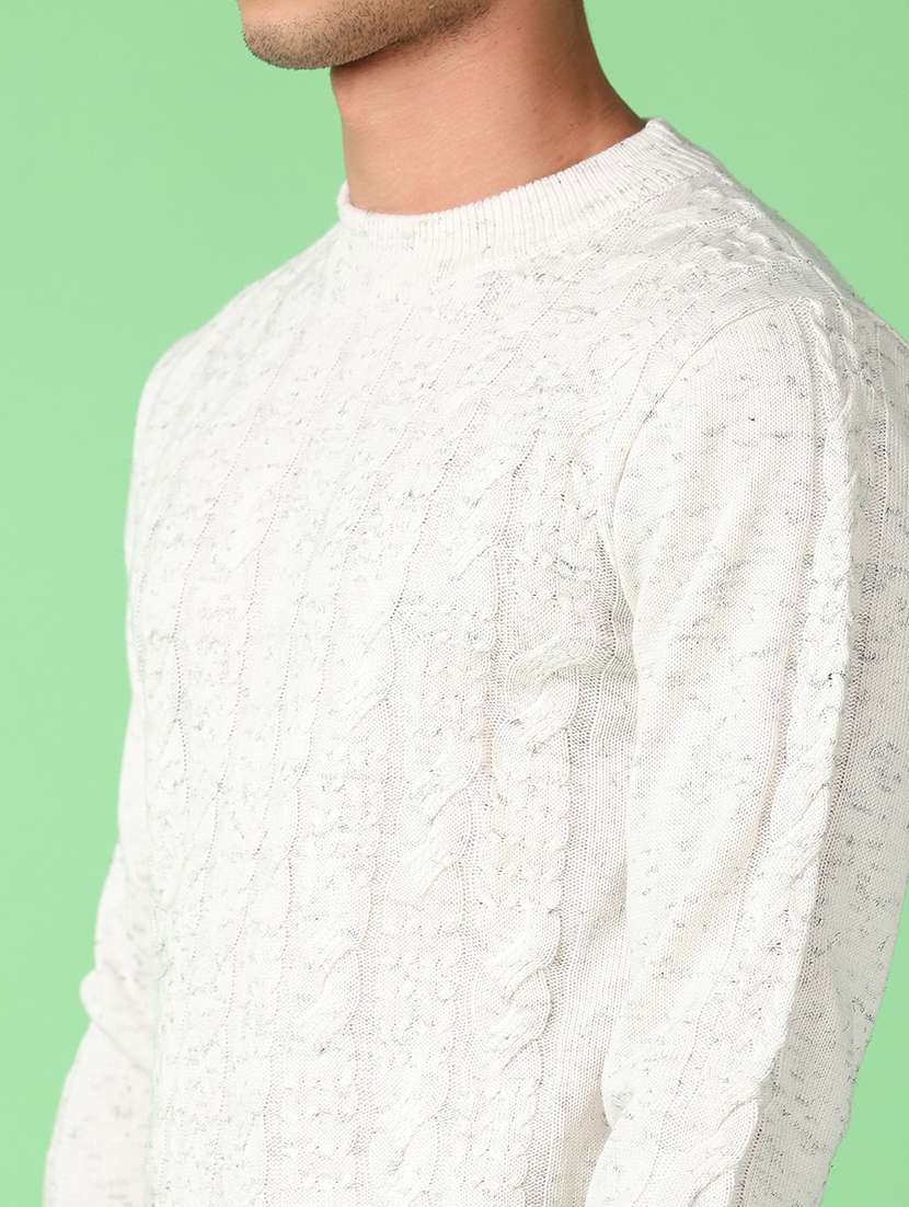 men long sleeves self design pullover - 21554819 -  Standard Image - 5