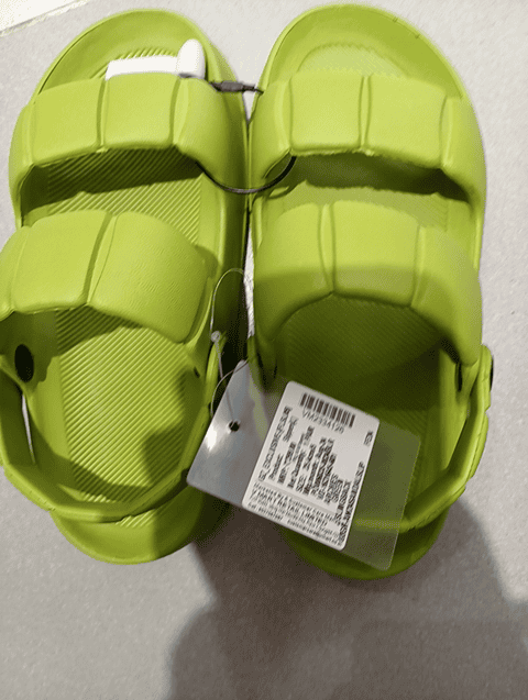 green eva flip flops - 21554859 -  Zoom Image - 0