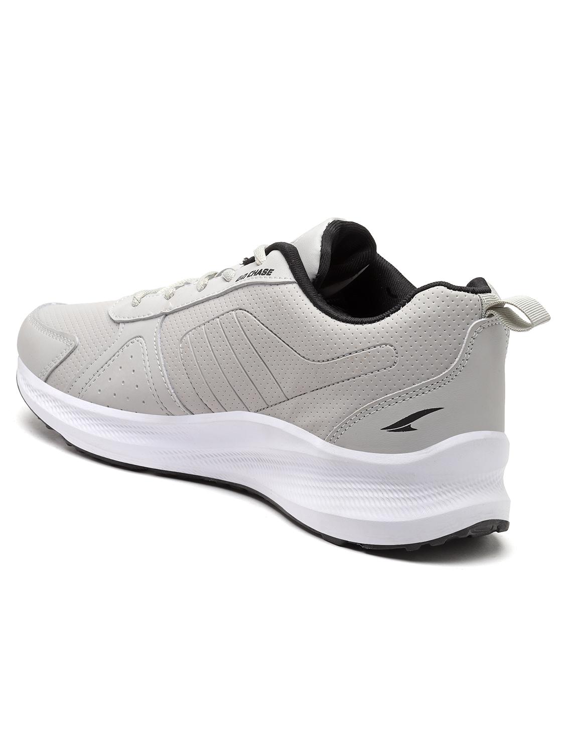 men grey lace up running shoes - 21555107 - Standard Image - 3