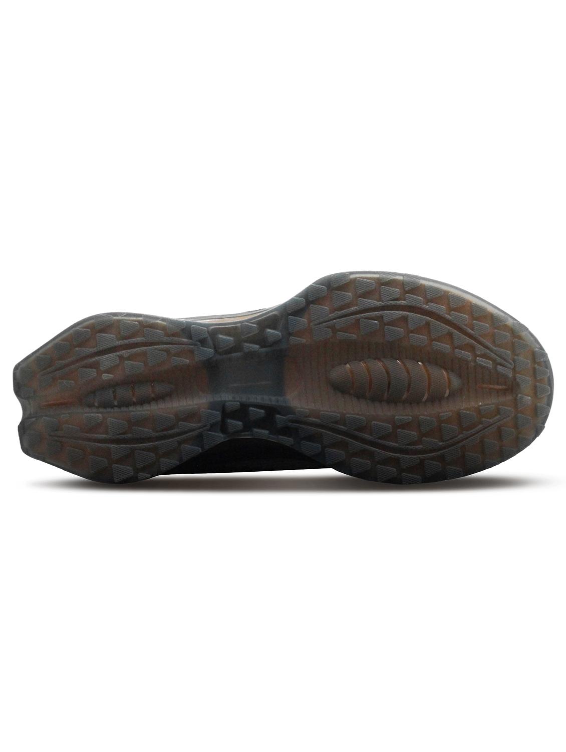 men black lace up running shoes - 21555525 - Standard Image - 3