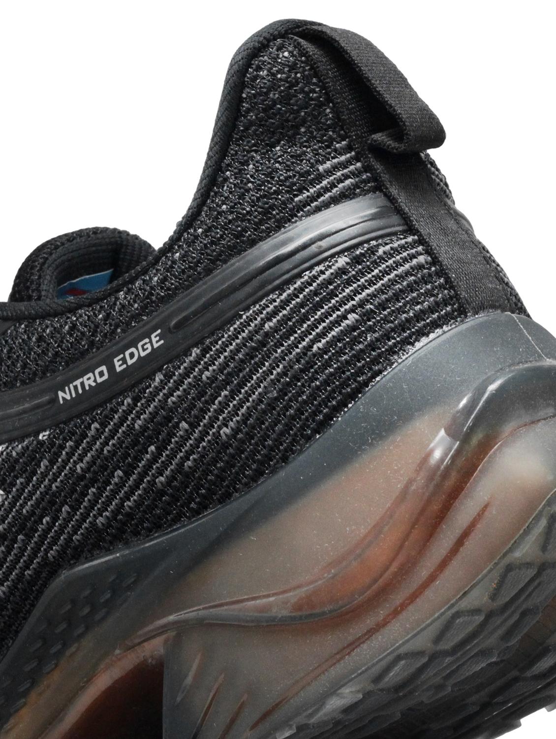 men black lace up running shoes - 21555525 - Standard Image - 5