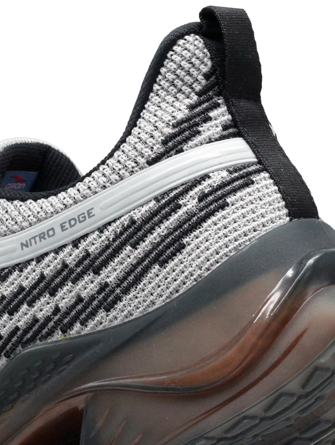 men grey lace up running shoes - 21555526 - Standard Image - 5
