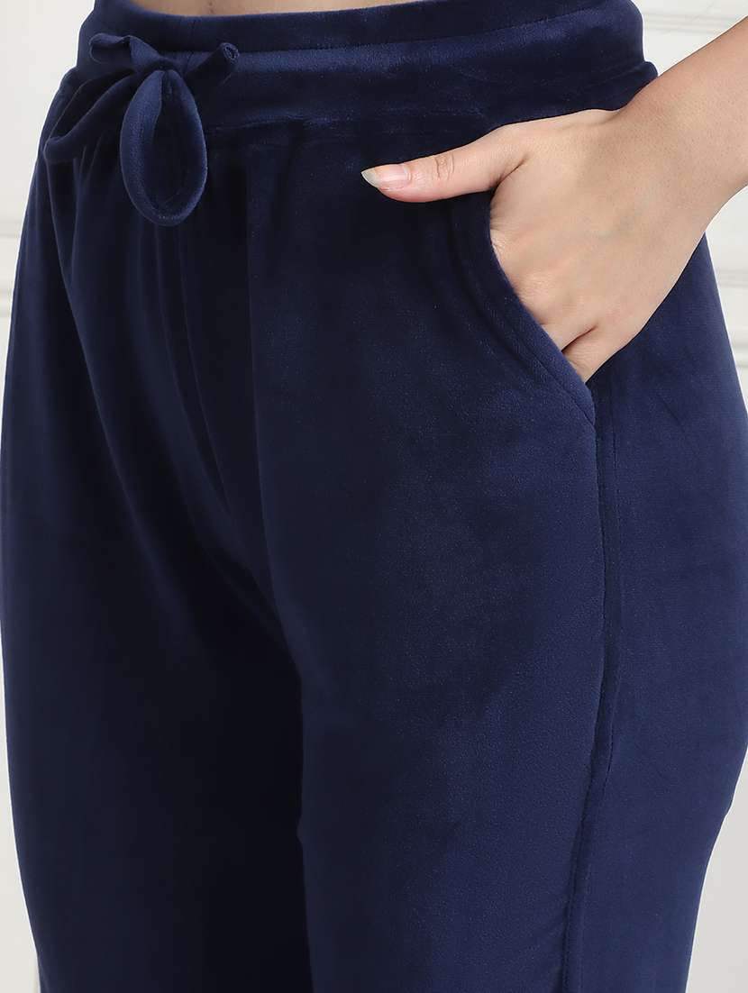 women solid pyjama nightwear set - 21555649 -  Standard Image - 5