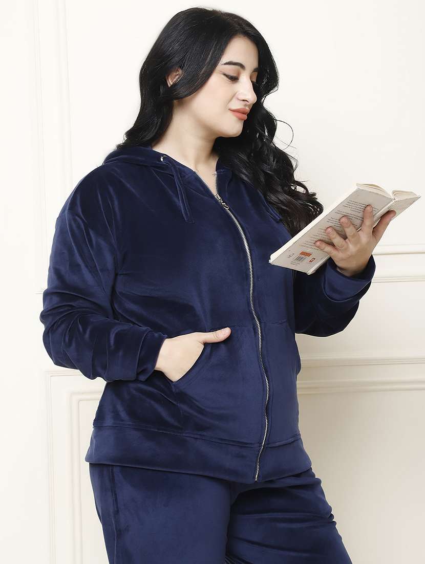 women solid pyjama nightwear set - 21555672 -  Standard Image - 3