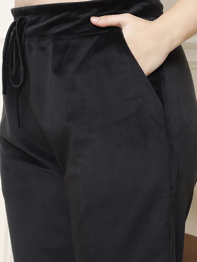 women solid pyjama nightwear set - 21555673 -  Standard Image - 5