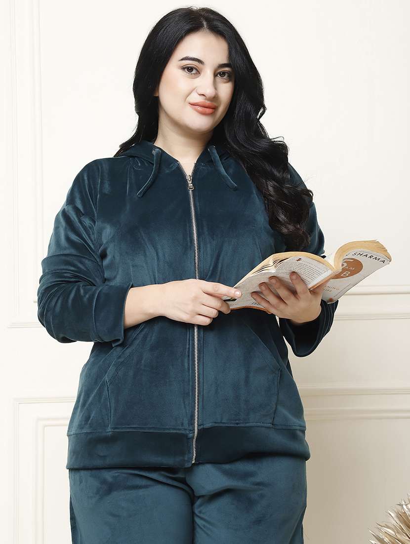 women solid pyjama nightwear set - 21555674 -  Standard Image - 3