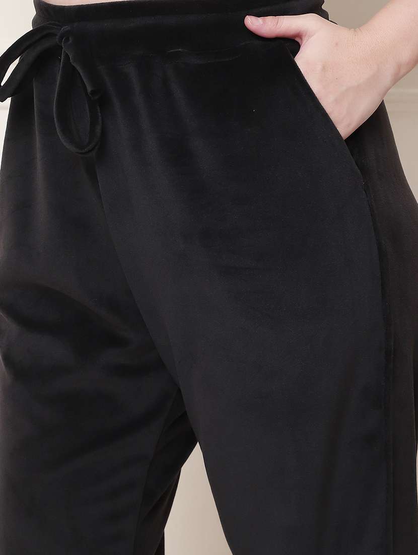 women solid pyjama nightwear set - 21555684 -  Standard Image - 5