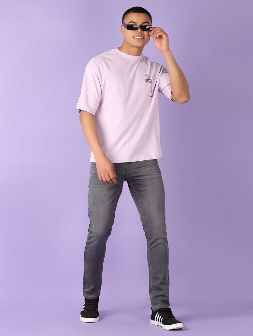 men placement print short sleeve t-shirt - 21555797 -  Standard Image - 3