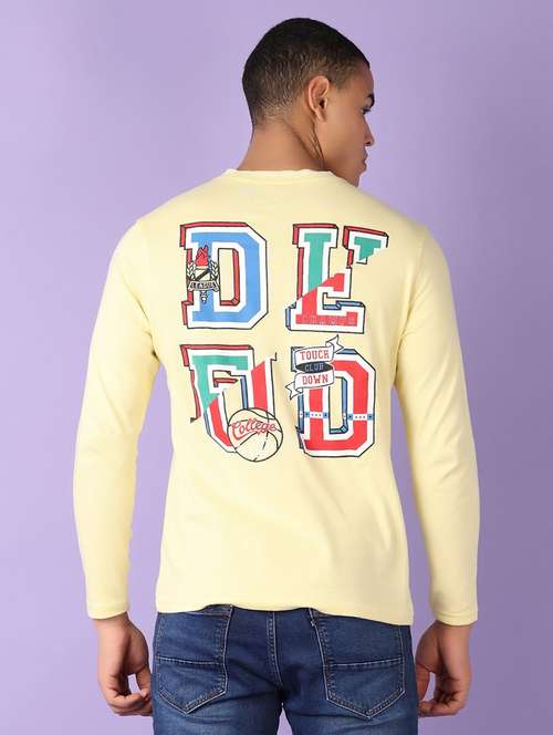 men back print long sleeve t-shirt - 21555805 -  Standard Image - 0